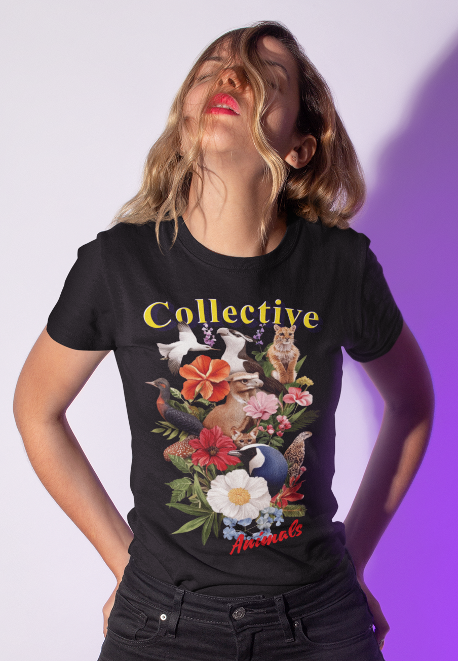 Camiseta Classica Collective Animals
