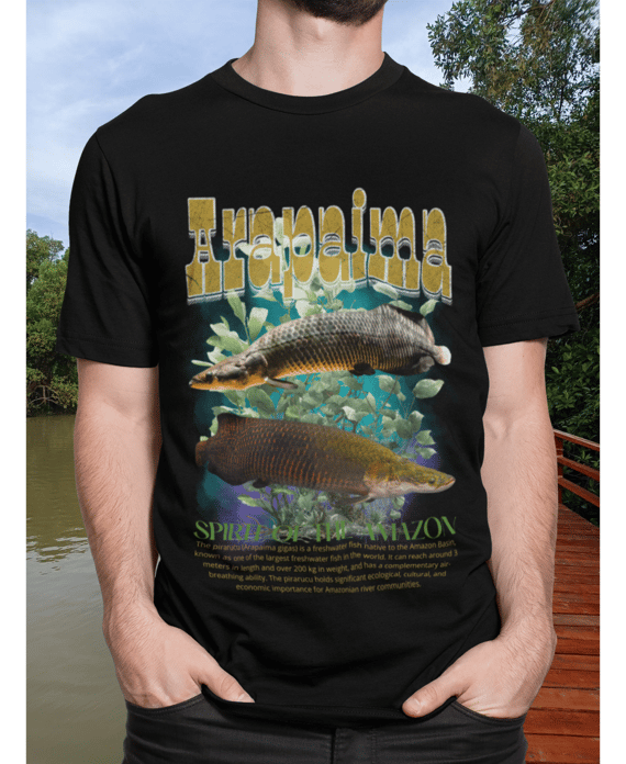 Camiseta Prime Arapaima (Pirarucu ) Amazonas