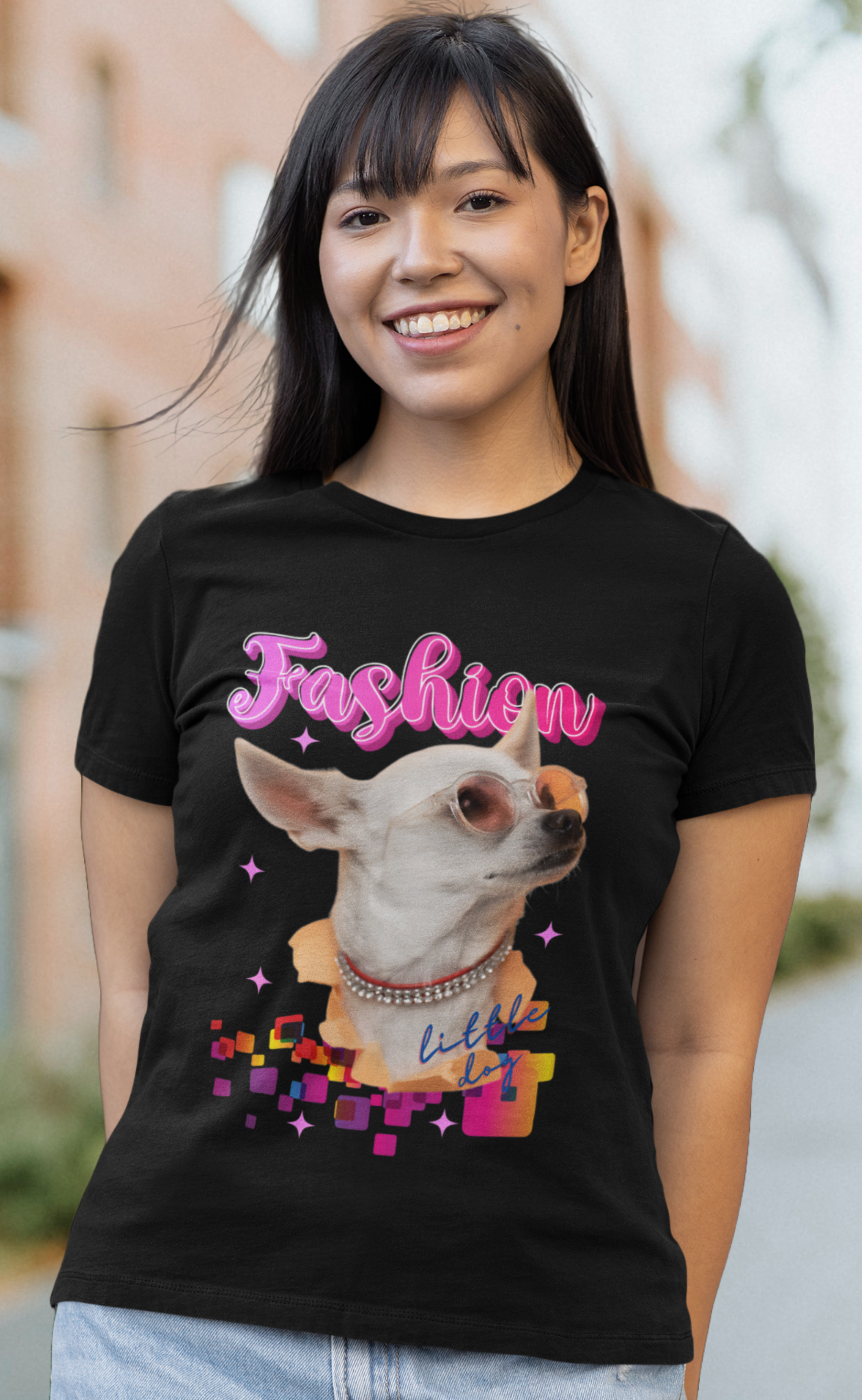 Camiseta personalizada Fashion Chihuahua