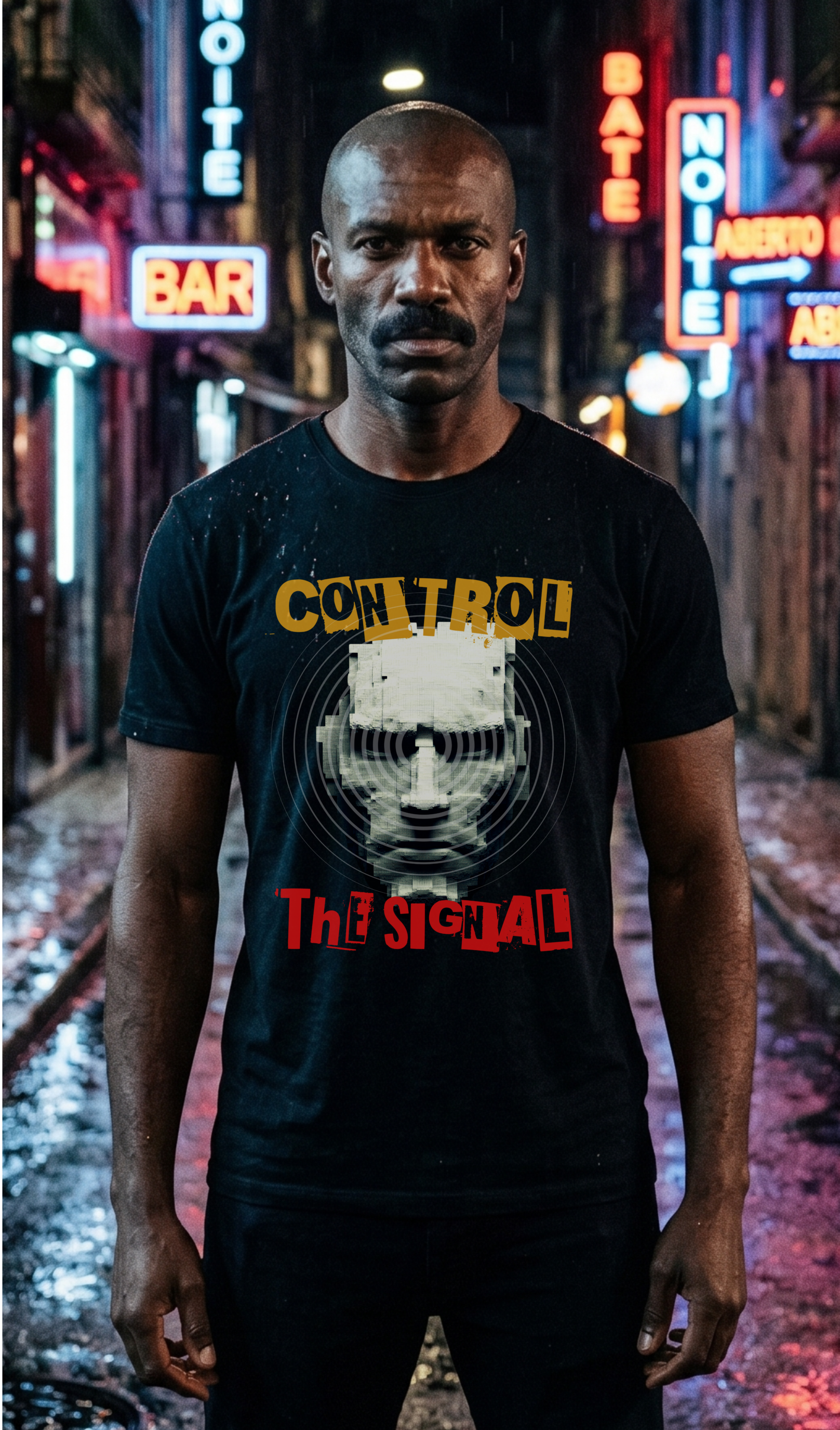 Camiseta Prime CONTROL THE SIGNAL