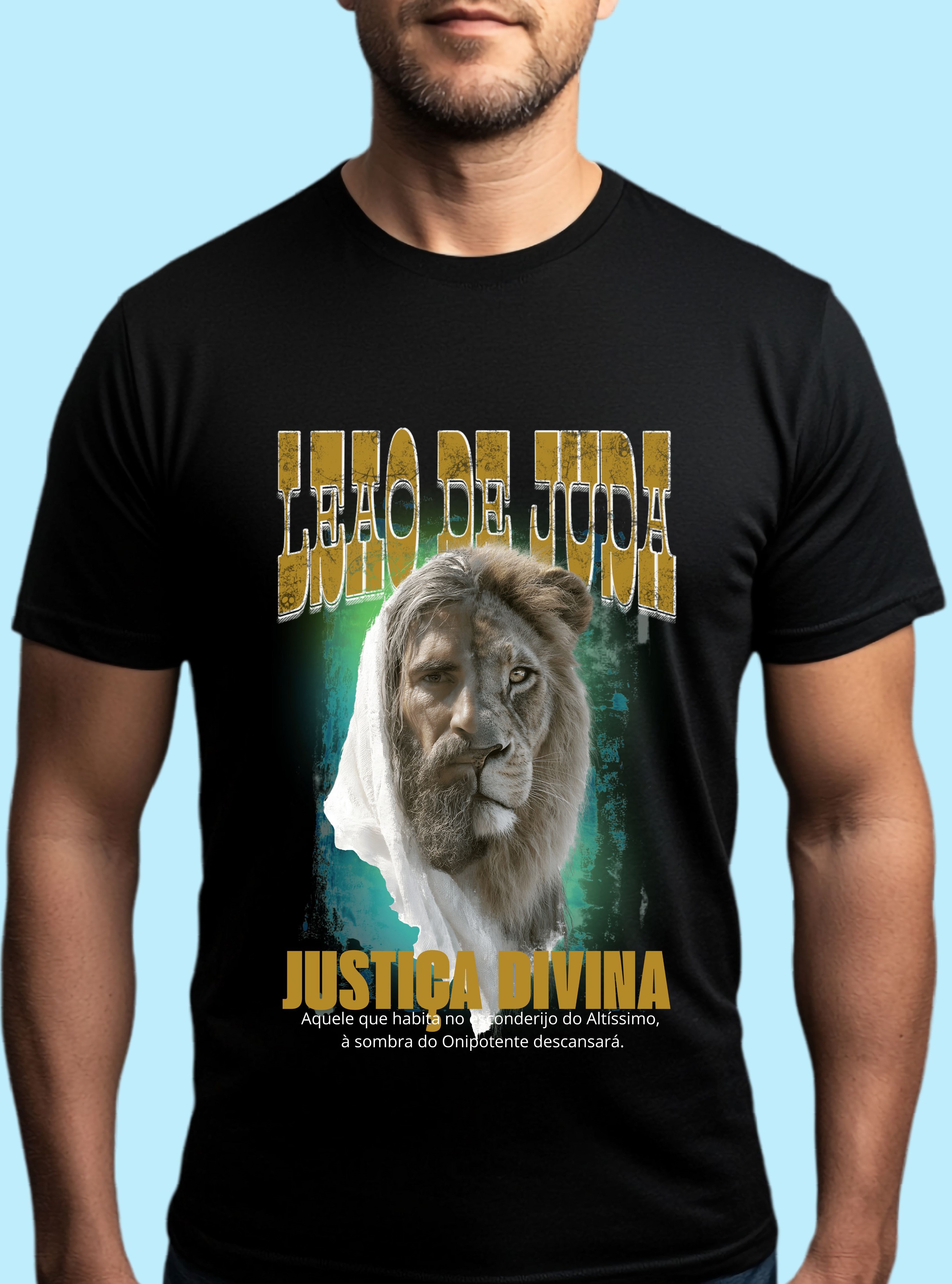 Nome do produto: Camiseta Quality Leão de Juda