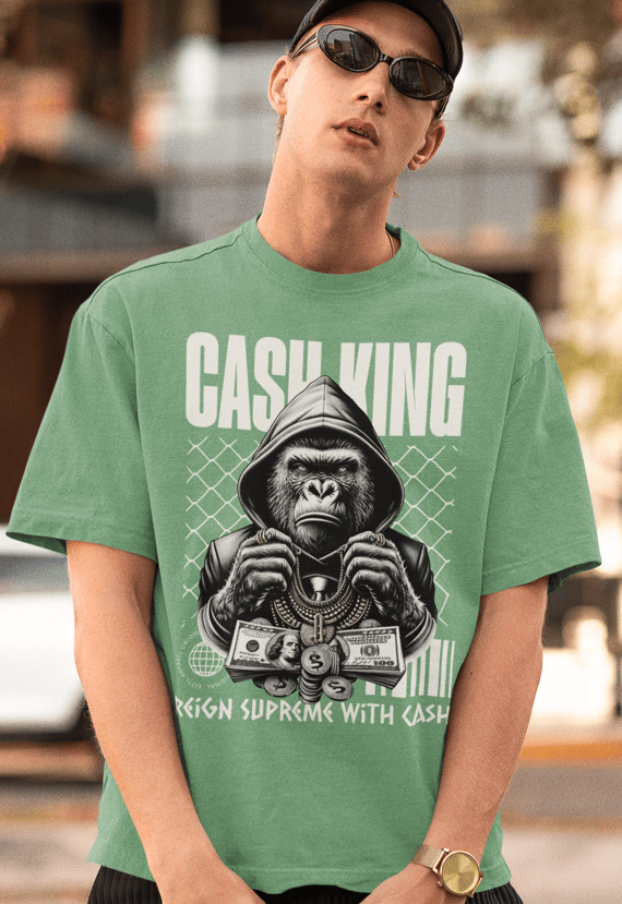 Camiseta Estonada Cash King