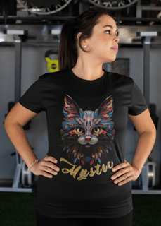 Camiseta Gato Místico