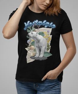 Camiseta Urso Polar Nostalgic