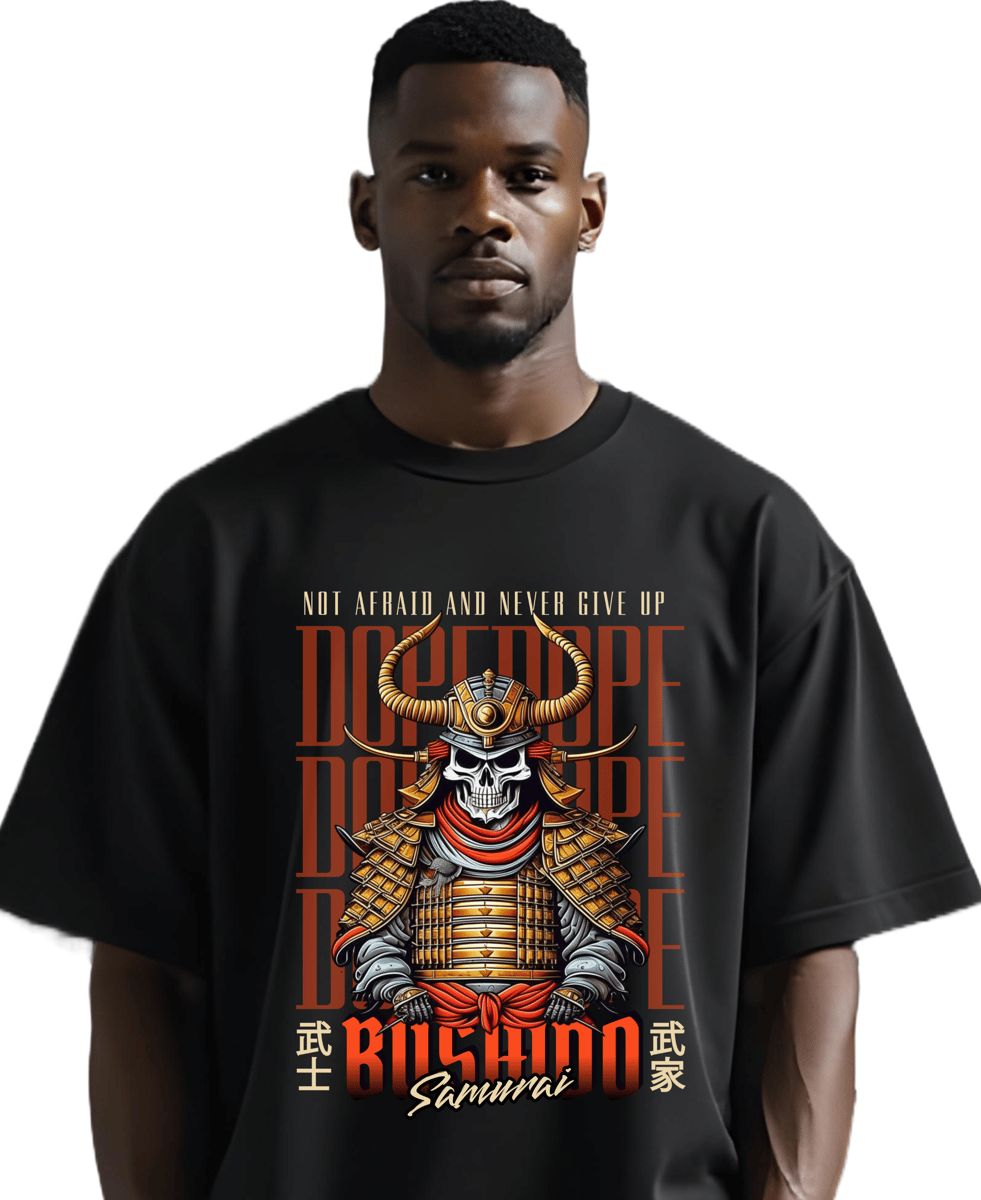 Nome do produto: Camiseta Oversized Bushido Samurai