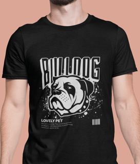 Camiseta Classica Bulldog Lovely pet