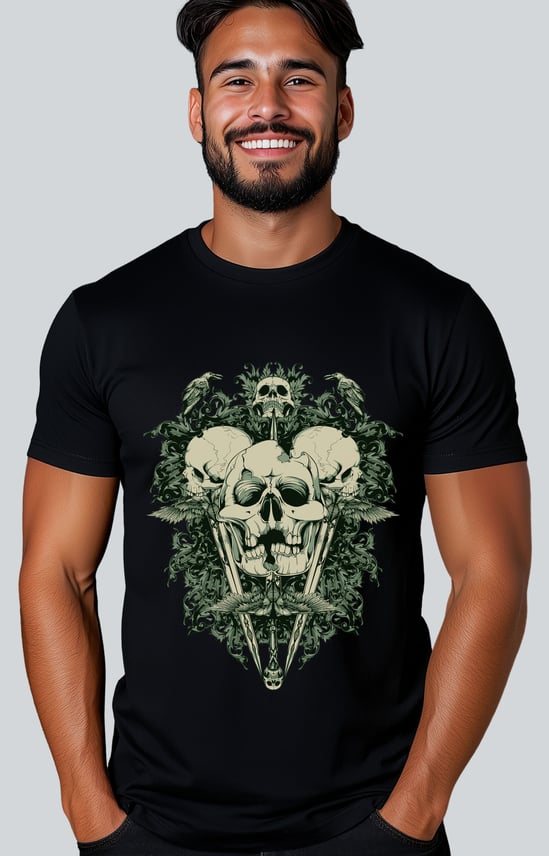 Camiseta Prime Skull Crow