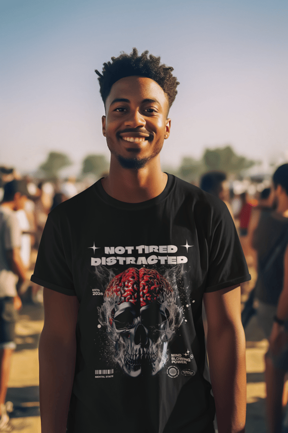 Camiseta Prime Not Tired Distracted