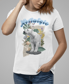 Nome do produto Camiseta Urso Polar Nostalgic