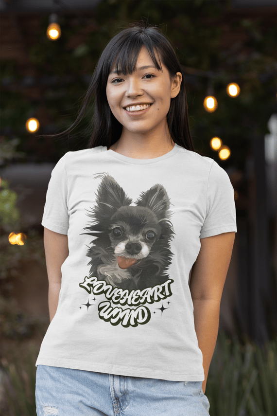 Camiseta Classica Love Heart