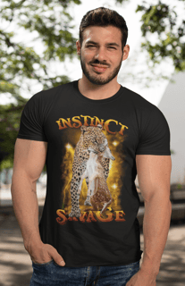 Camiseta Leopardo Instinct Savage