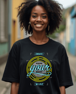 Camiseta Oversized Your