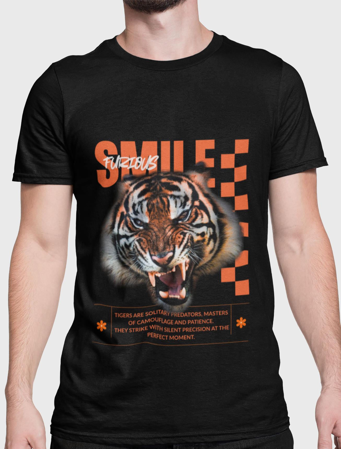 Camiseta Classica Furious Smile