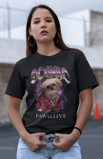 Camiseta Classica Lhasa Apso Pawsitive