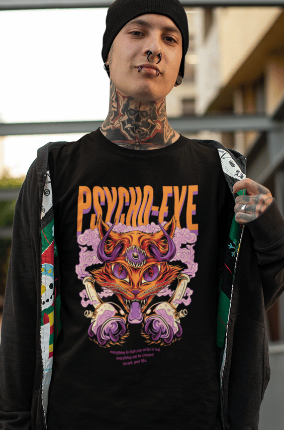 Camiseta Classica Psycho Eye 