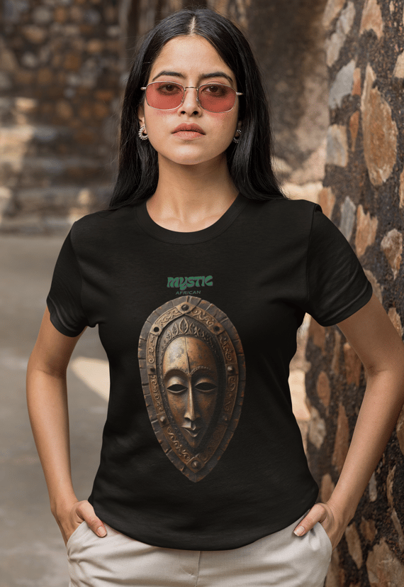 Camiseta Classica Máscara Africana