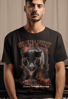 Camiseta Prime Pantera Negra Silent Fury 