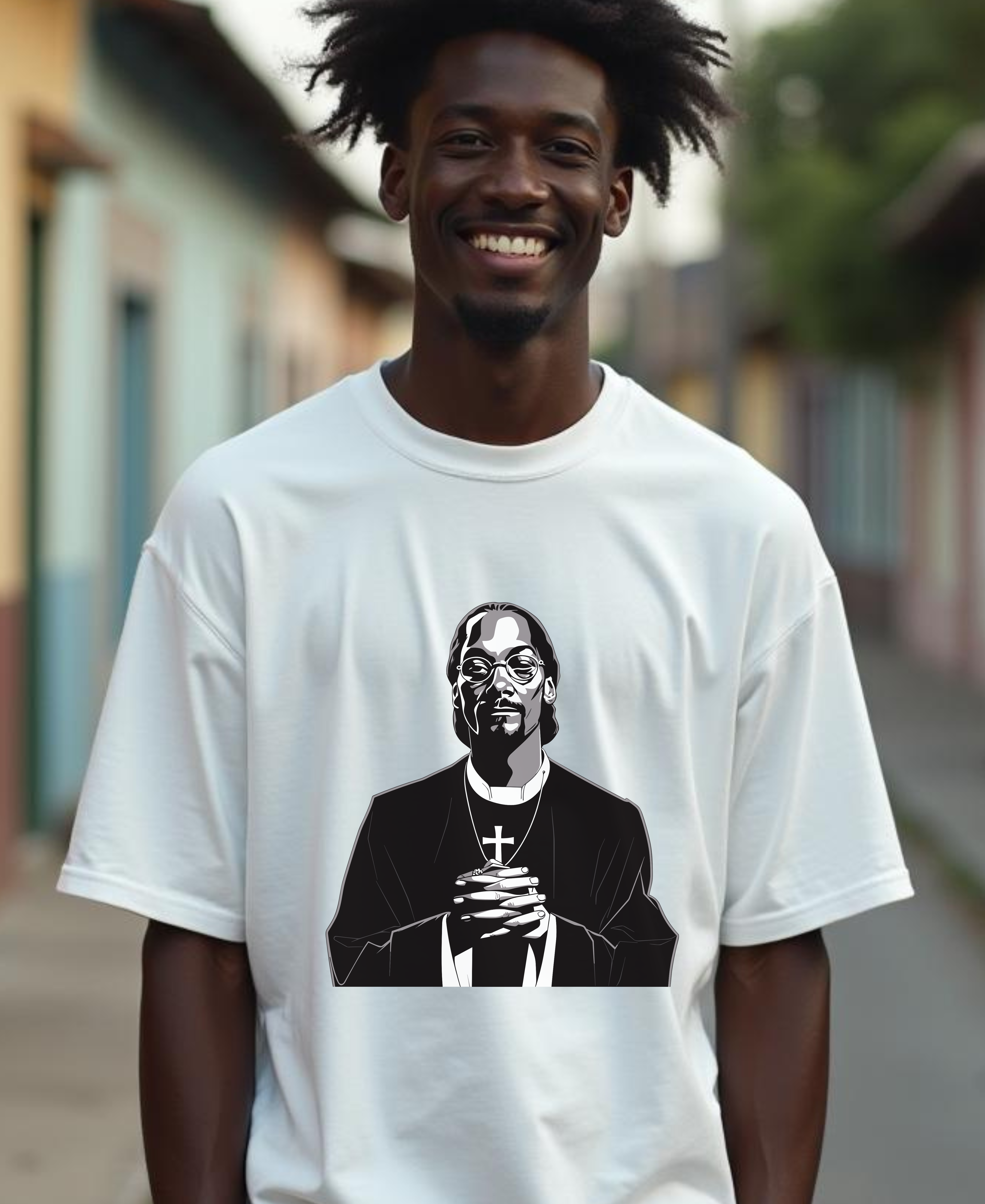 Camiseta Oversized Snoop 