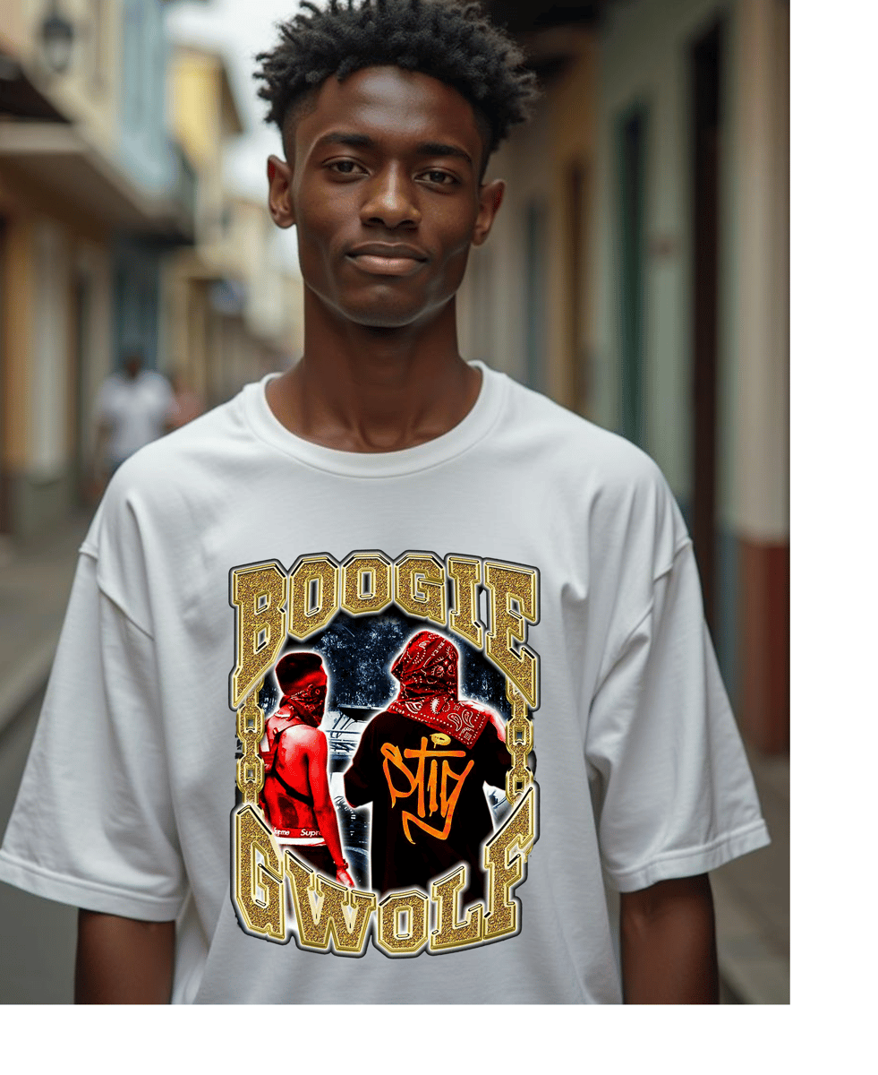 Nome do produto: Camiseta Oversized Boogie Gwolf
