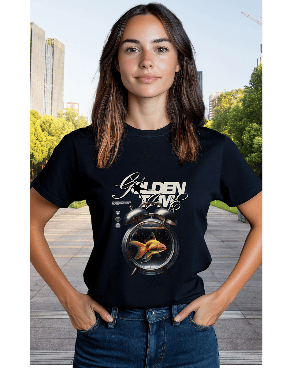 Nome do produto: Camiseta Classica Golden Time