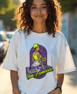 Camiseta Oversized San Francisco