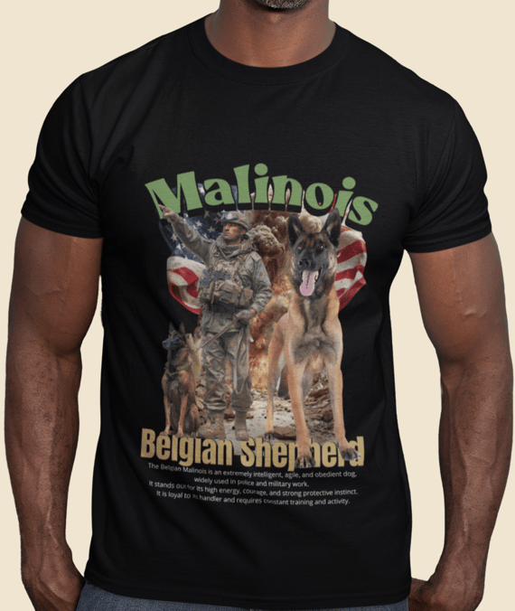 Camiseta Prime Pastor Belga Malinois