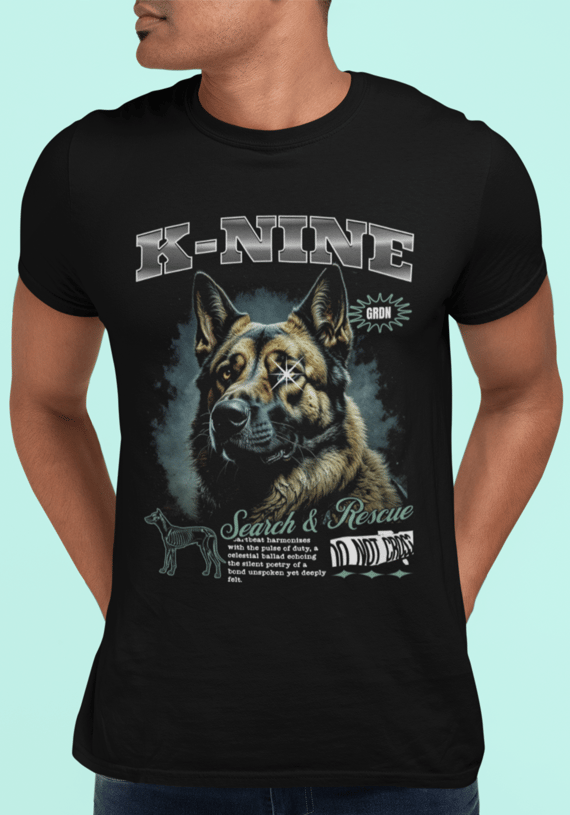 Camiseta Quality K NINE (k-9) CÃO POLICIAL