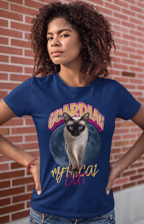 Camiseta Classica Gato siamês 