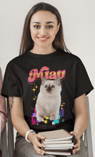 Camiseta Gato Birmanês