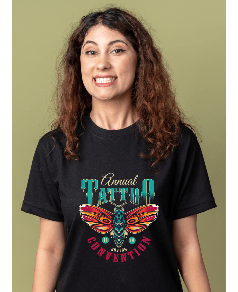 Nome do produto: Camiseta Classica Tattoo Convention unissex