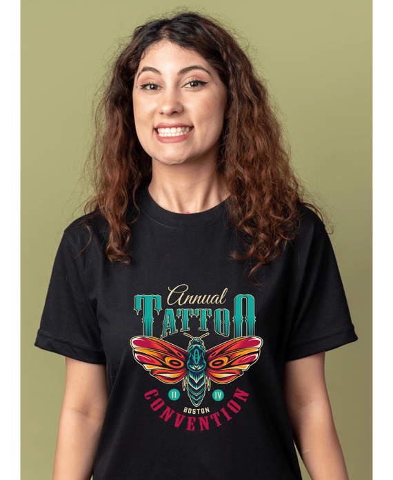 Camiseta Classica Tattoo Convention unissex