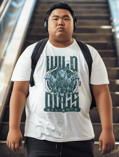 Camiseta Plus Size Wild Dogs Aliance