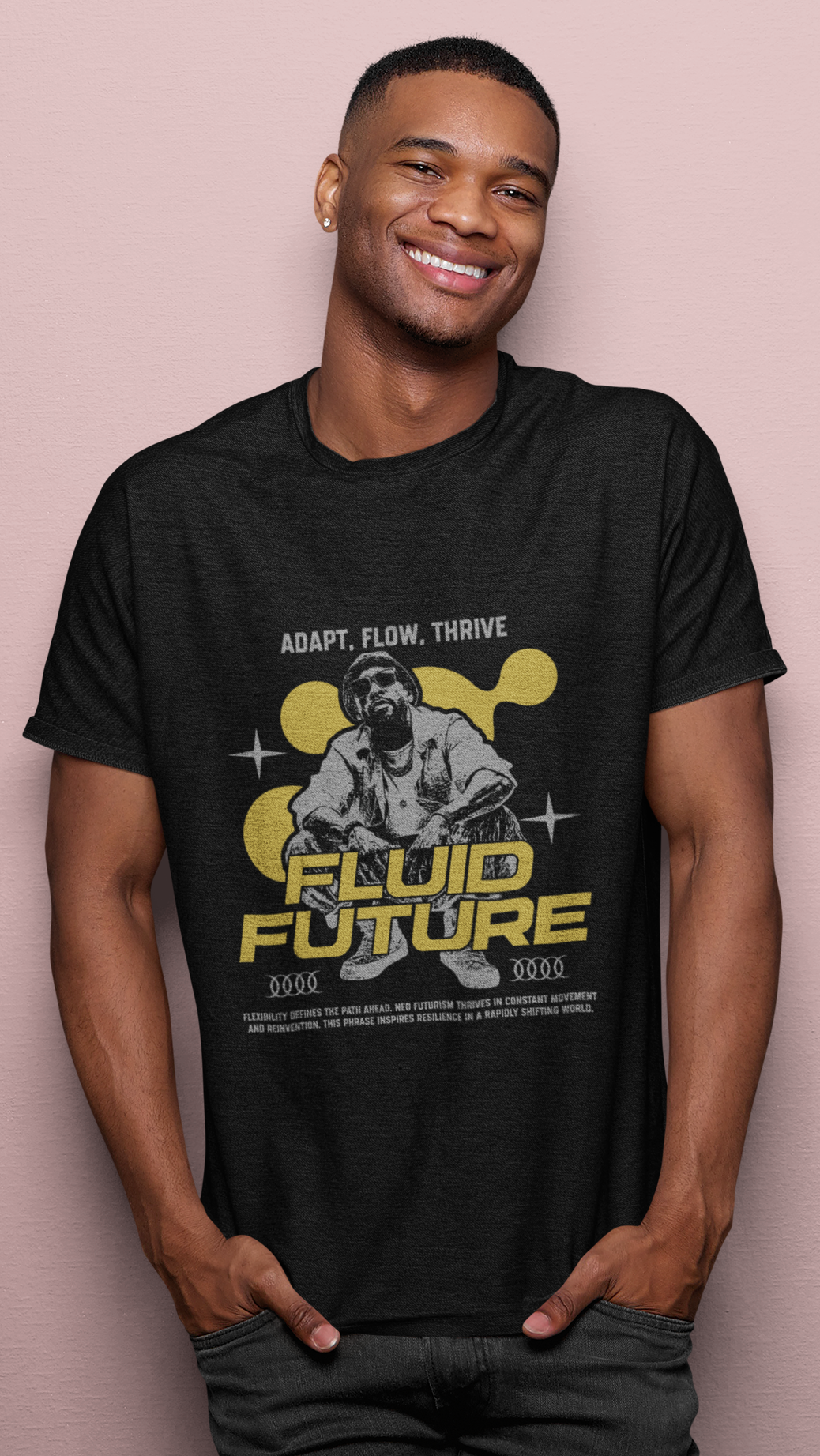 Nome do produto: Camiseta Quality Masculina Fluid Future