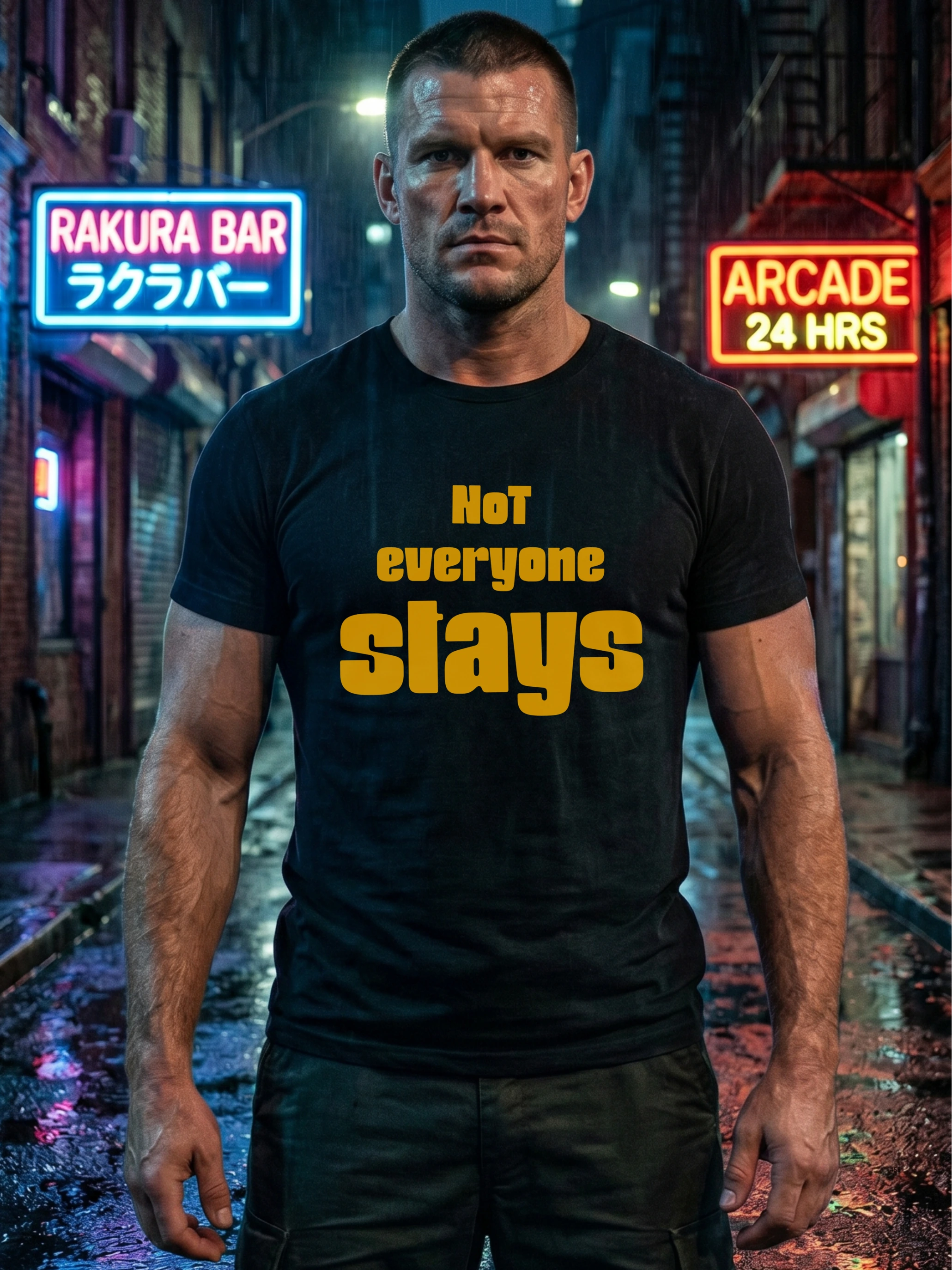 Camiseta Prime Not Everyone Stays
