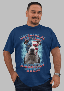 Nome do produto Camiseta American Bully - Liberdade de Expressão