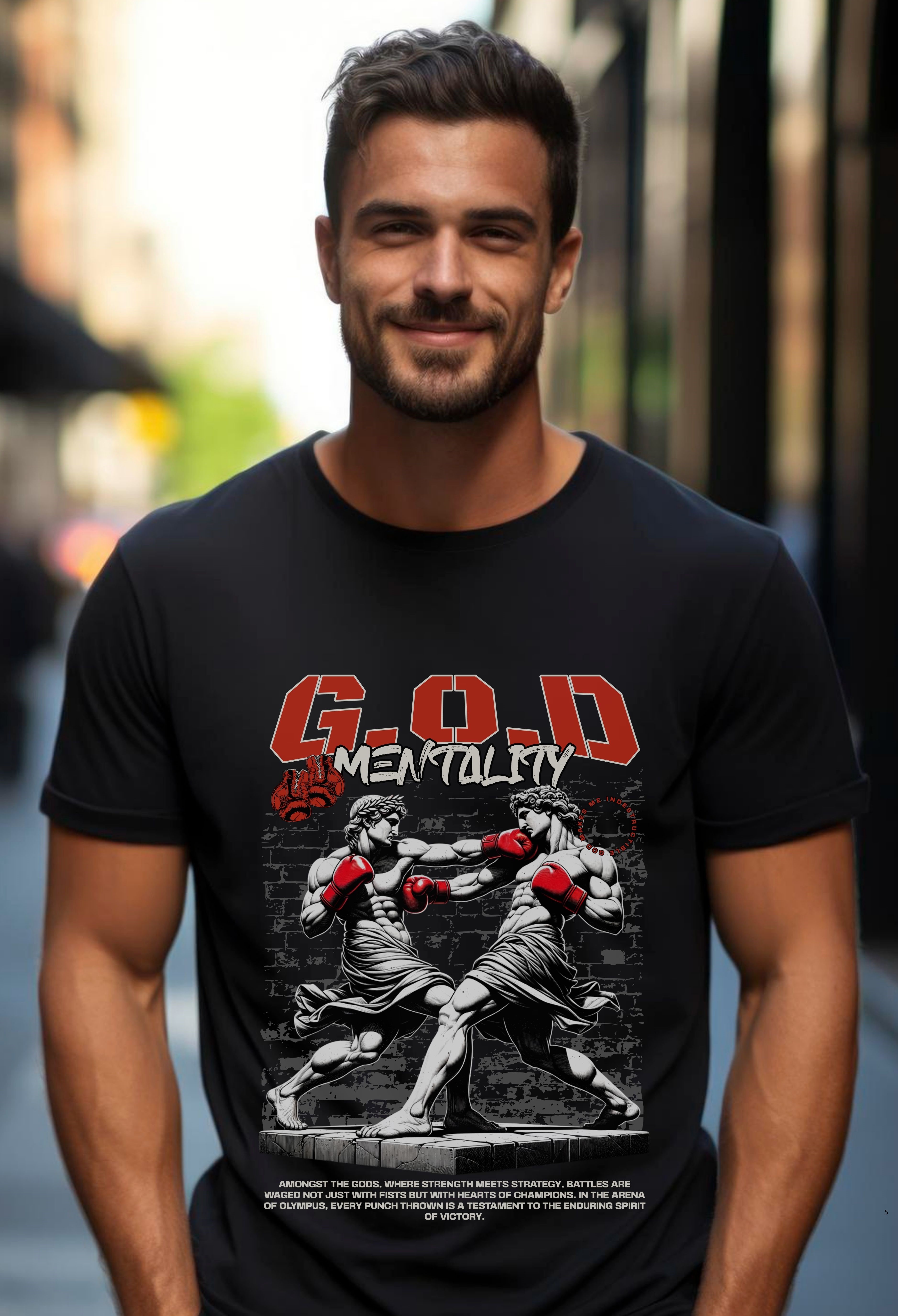 Camiseta Quality Masculina God Mentality