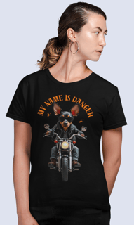 Camiseta Cômica My Name is Danger