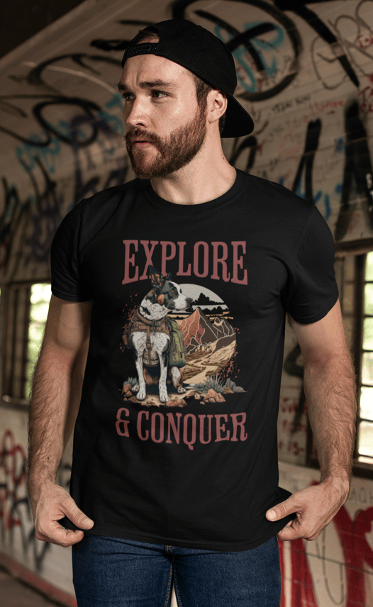 Camiseta Cão pastor McNab Explore