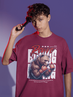 Nome do produto Camiseta Oversized Urso Boxeador