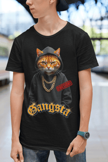 Camiseta Cat Gangsta