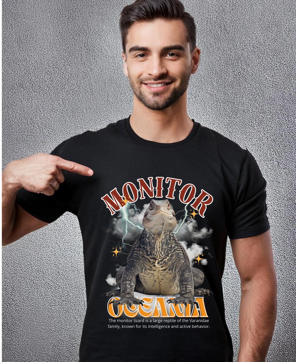 Nome do produto: Camiseta Quality Lagarto Monitor