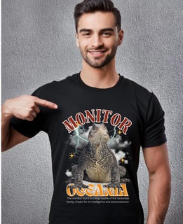 Nome do produto Camiseta Quality Lagarto Monitor
