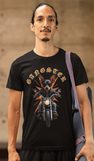 Camiseta Pinscher Gangster Dog