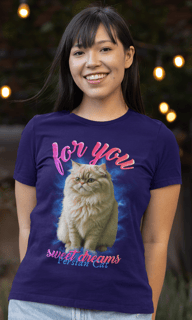Nome do produto Camiseta Gato Persa 