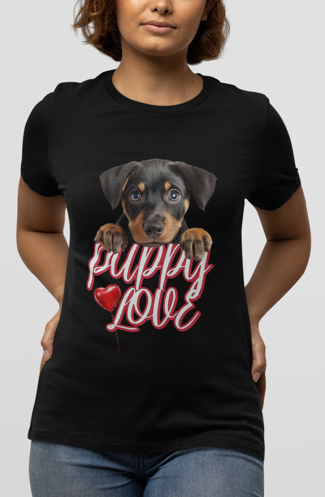 Camiseta personalizada Puppy Love