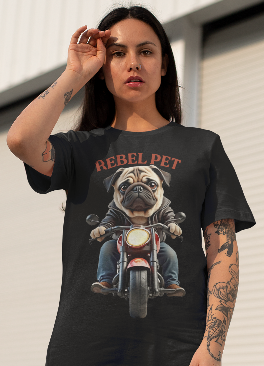 Camiseta Personalizada Rebel Pet