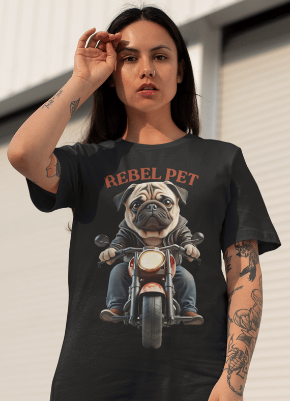 Camiseta Personalizada Rebel Pet