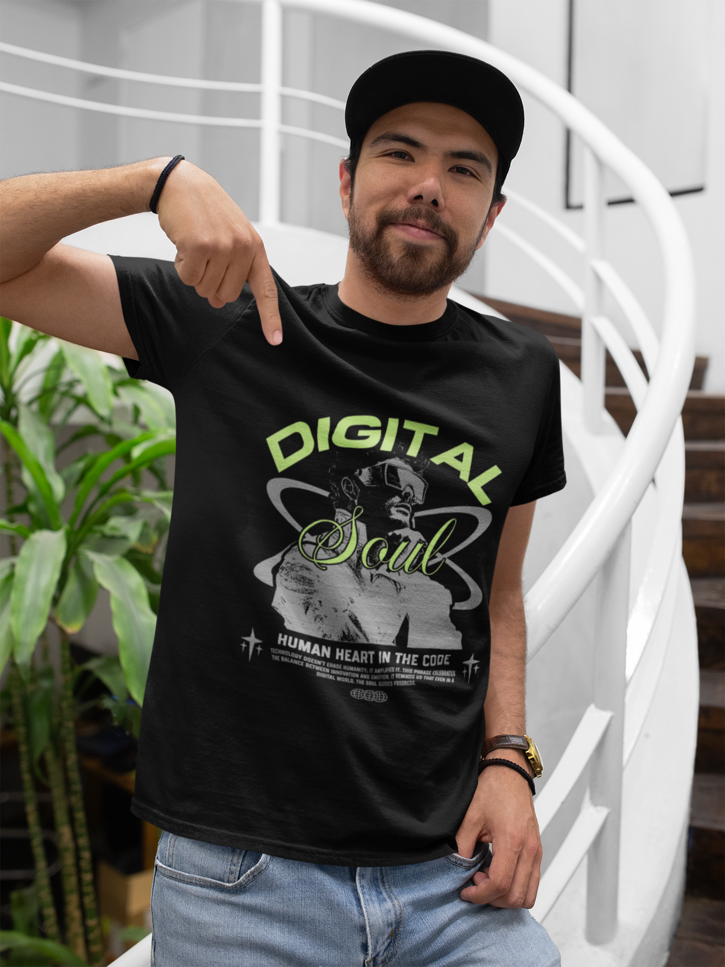 Nome do produto: Camiseta Quality Masculina Digital Soul