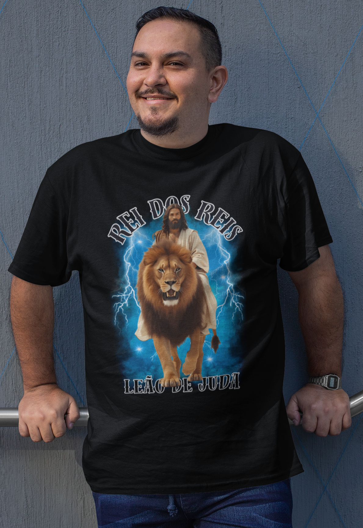 Camiseta Reis dos Reis Leão de Juda