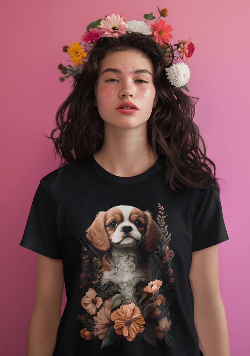 Nome do produto: Camiseta Cavalier king charles spaniel 